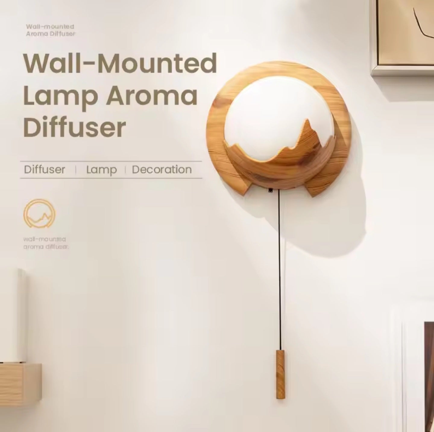 Wall-Mounted Aroma Diffuser Night Light